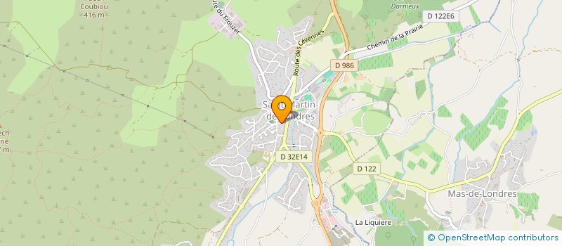 localisation de l'entreprise MONSIEUR CHARLES MALHERBE  SAINT-MARTIN-DE-LONDRES