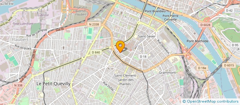 localisation de l'entreprise MONSIEUR CHARLES MALLARD  ROUEN