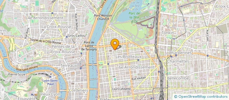 localisation de l'entreprise MONSIEUR CHARLES MALLEY  LYON