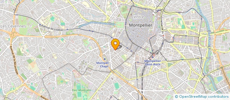 localisation de l'entreprise MONSIEUR CHARLES MALRIC à MONTPELLIER