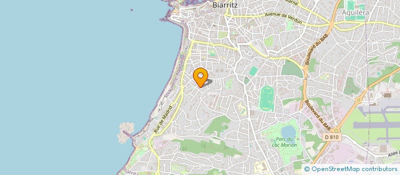 localisation de l'entreprise MONSIEUR CHARLES MAMAROT à BIARRITZ