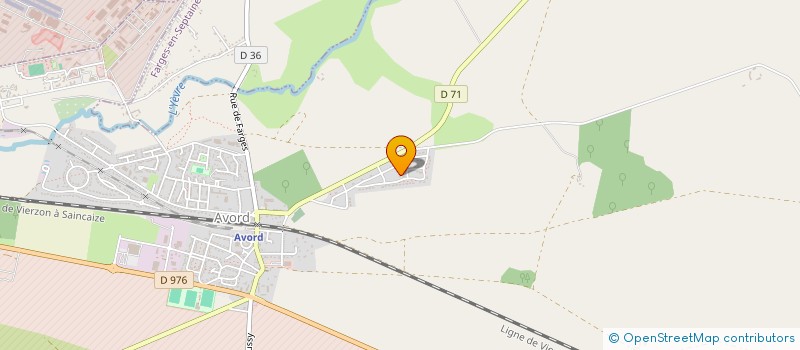 localisation de l'entreprise MONSIEUR CHARLES MANCEAU  AVORD