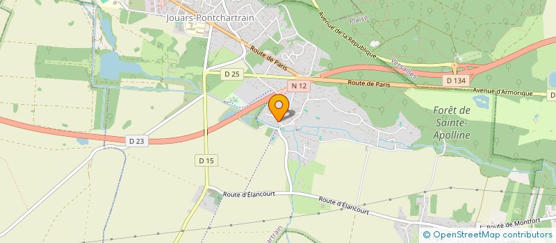 localisation de l'entreprise MONSIEUR CHARLES MANDOULA  JOUARS-PONTCHARTRAIN