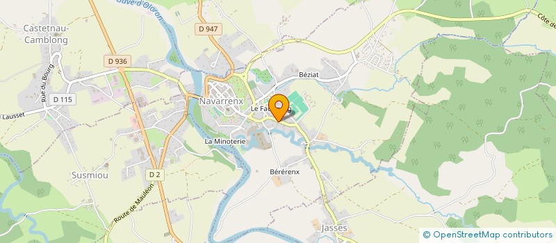 localisation de l'entreprise MONSIEUR CHARLES MANES MURCIA  NAVARRENX