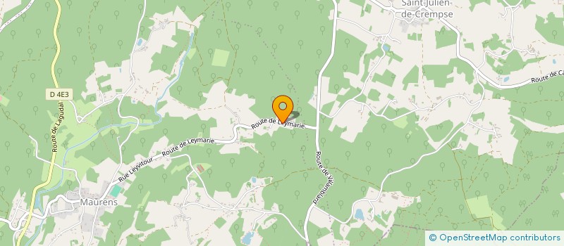 localisation de l'entreprise MONSIEUR CHARLES MARCELLI  EYRAUD-CREMPSE-MAURENS