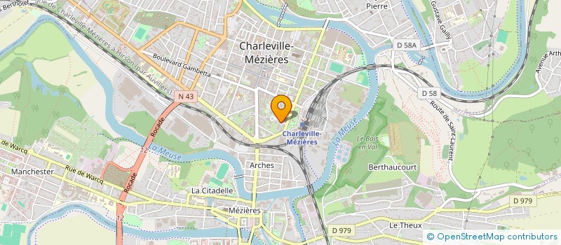 localisation de l'entreprise MONSIEUR CHARLES MARCHAND à CHARLEVILLE-MEZIERES