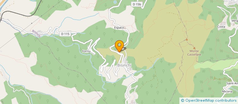 localisation de l'entreprise MONSIEUR CHARLES MARCHETTI à BISINCHI