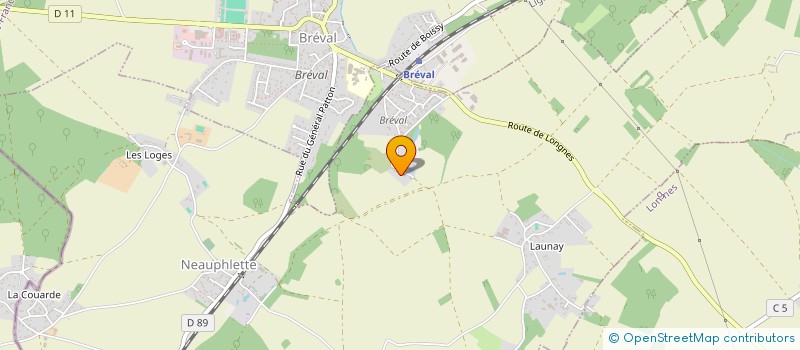 localisation de l'entreprise MONSIEUR CHARLES MARCISZEWSKI  NEAUPHLETTE