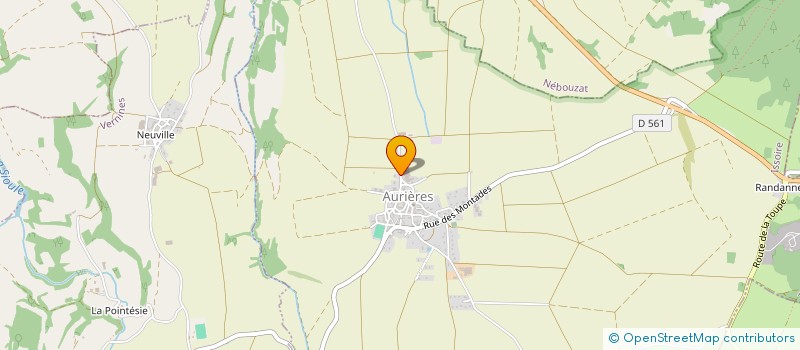 localisation de l'entreprise MONSIEUR CHARLES MARIE BELLARD  ROCHEFORT MONTAGNE