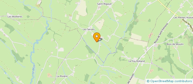 localisation de l'entreprise MONSIEUR CHARLES MARILLIER  BRIANT