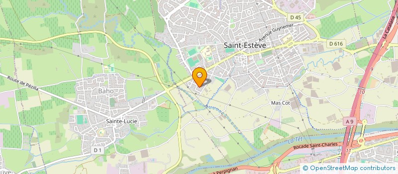 localisation de l'entreprise MONSIEUR CHARLES MAROTO  SAINT-ESTEVE