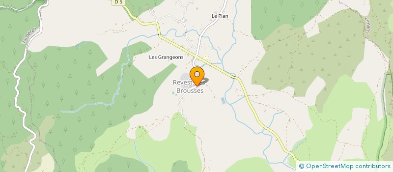 localisation de l'entreprise MONSIEUR CHARLES MARTIN  MONTSALIER