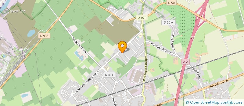 localisation de l'entreprise MONSIEUR CHARLES MASCART  ONNAING