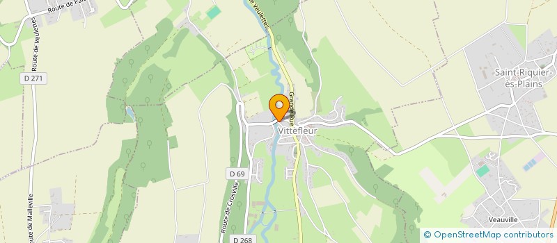 localisation de l'entreprise MONSIEUR CHARLES MASSON à VITTEFLEUR