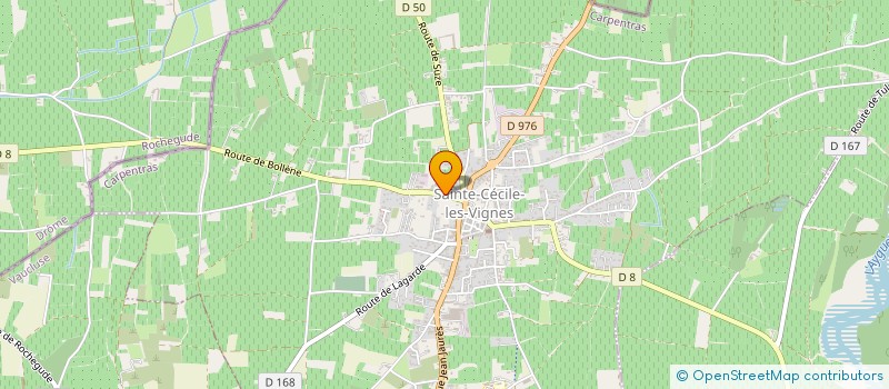 localisation de l'entreprise MONSIEUR CHARLES MATA  SAINTE-CECILE-LES-VIGNES