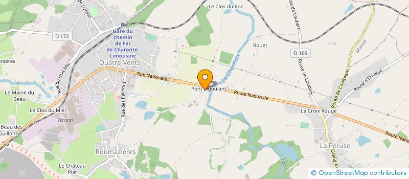 localisation de l'entreprise MONSIEUR CHARLES MATHE à TERRES-DE-HAUTE-CHARENTE