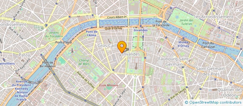 localisation de l'entreprise MONSIEUR CHARLES MATHIAS  PARIS