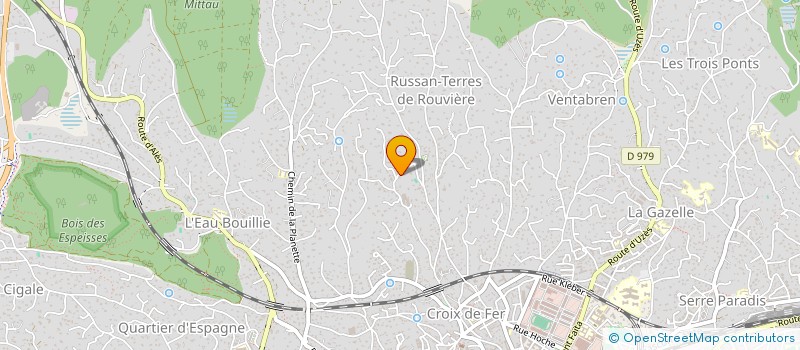 localisation de l'entreprise MONSIEUR CHARLES MAUREL  NIMES