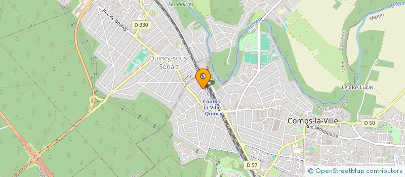 localisation de l'entreprise MONSIEUR CHARLES MAURICRACE  COMBS-LA-VILLE