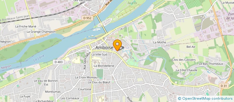 localisation de l'entreprise MONSIEUR CHARLES-MAXENCE LAYET  AMBOISE