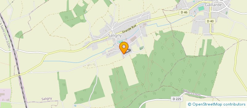 localisation de l'entreprise MONSIEUR CHARLES MAXIME DEFROMONT à SALIGNY