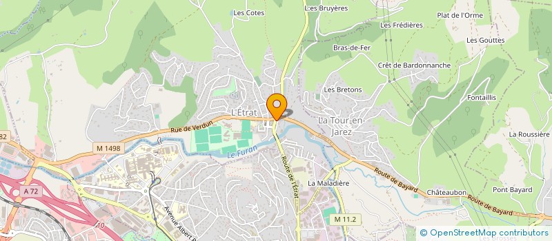 localisation de l'entreprise MONSIEUR CHARLES MAY  L'ETRAT