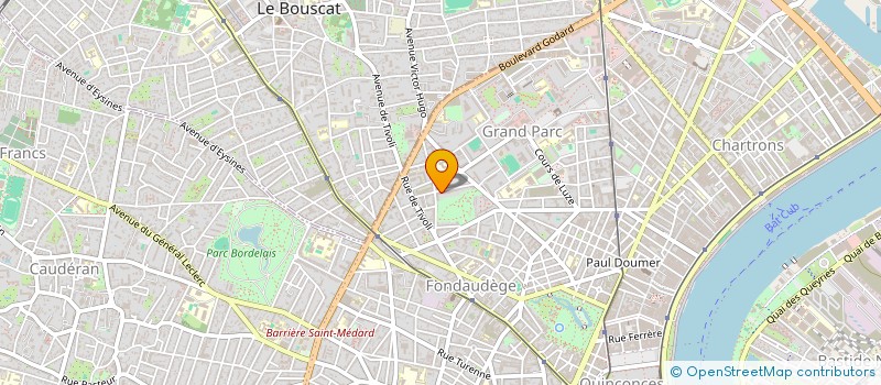 localisation de l'entreprise MONSIEUR CHARLES MAYSONNAVE  BORDEAUX