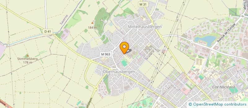 localisation de l'entreprise MONSIEUR CHARLES MBA TANKOU  OBERHAUSBERGEN