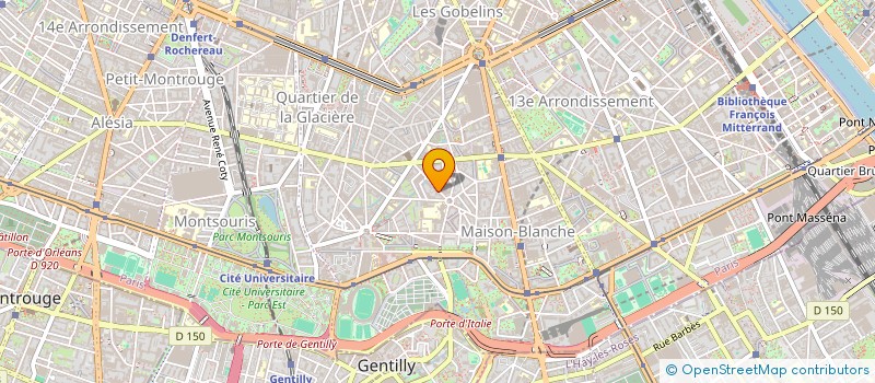 localisation de l'entreprise MONSIEUR CHARLES MCARTHUR  PARIS