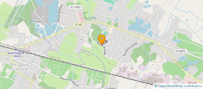 localisation de l'entreprise MONSIEUR CHARLES MEDICI  IZON