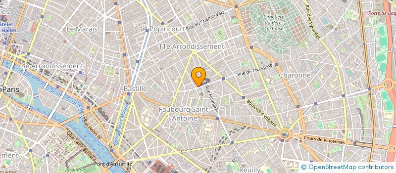 localisation de l'entreprise MONSIEUR CHARLES MEILLAT à PARIS