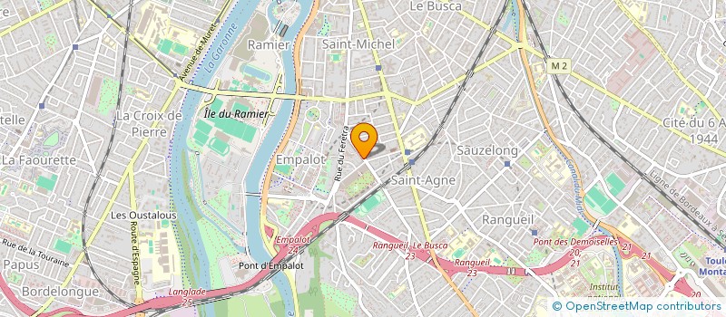 localisation de l'entreprise MONSIEUR CHARLES MENDRICO à TOULOUSE