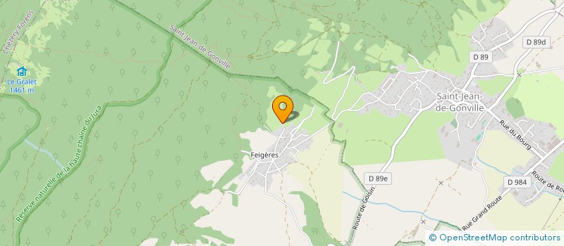 localisation de l'entreprise MONSIEUR CHARLES MENONI  PERON