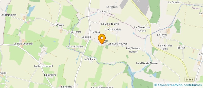 localisation de l'entreprise MONSIEUR CHARLES MESNIL  LA COUYERE