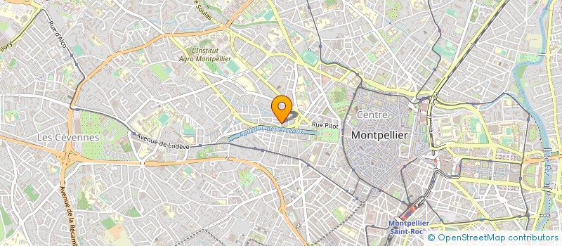 localisation de l'entreprise MONSIEUR CHARLES METENIER à MONTPELLIER
