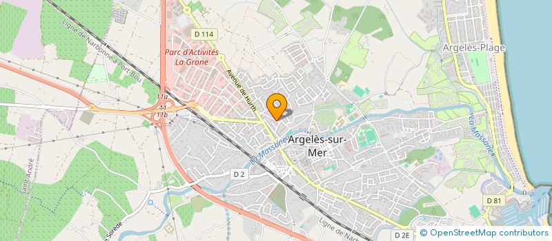 localisation de l'entreprise MONSIEUR CHARLES MEUNIER à ARGELES-SUR-MER