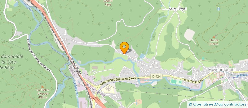 localisation de l'entreprise MONSIEUR CHARLES MICHEL à MOYENMOUTIER