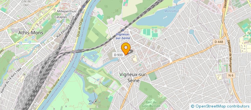 localisation de l'entreprise MONSIEUR CHARLES-MICHELS YOUMSSI KANA  VIGNEUX-SUR-SEINE