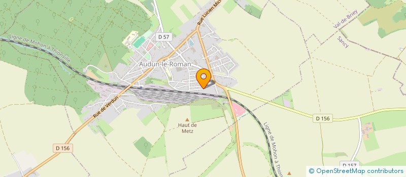 localisation de l'entreprise MONSIEUR CHARLES MILER  AUDUN-LE-ROMAN