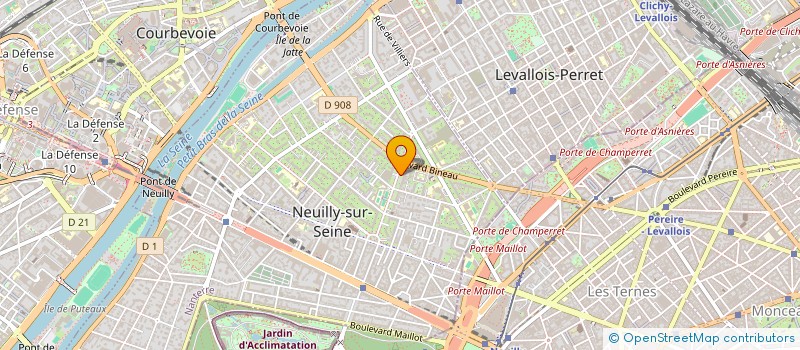 localisation de l'entreprise MONSIEUR CHARLES MILLEQUANT à NEUILLY-SUR-SEINE
