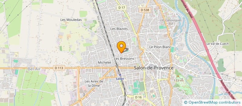 localisation de l'entreprise MONSIEUR CHARLES MINIER à SALON-DE-PROVENCE
