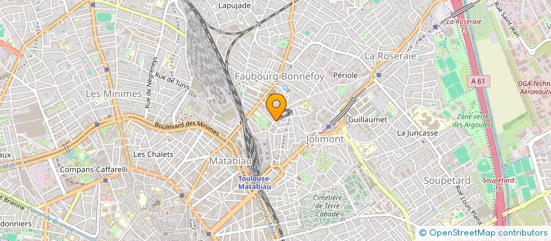 localisation de l'entreprise MONSIEUR CHARLES MOGNETTI à TOULOUSE