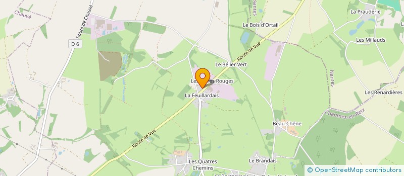 localisation de l'entreprise MONSIEUR CHARLES MOINARD  CHAUMES-EN-RETZ