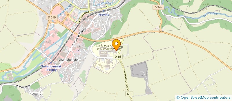 localisation de l'entreprise MONSIEUR CHARLES MOLLARET  COUDES