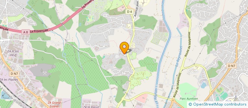 localisation de l'entreprise MONSIEUR CHARLES MONDO DIKA à FREJUS