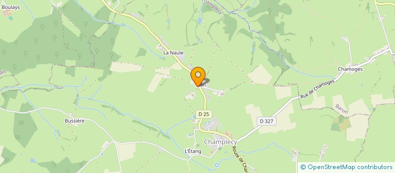 localisation de l'entreprise MONSIEUR CHARLES MONNET  CHAMPLECY