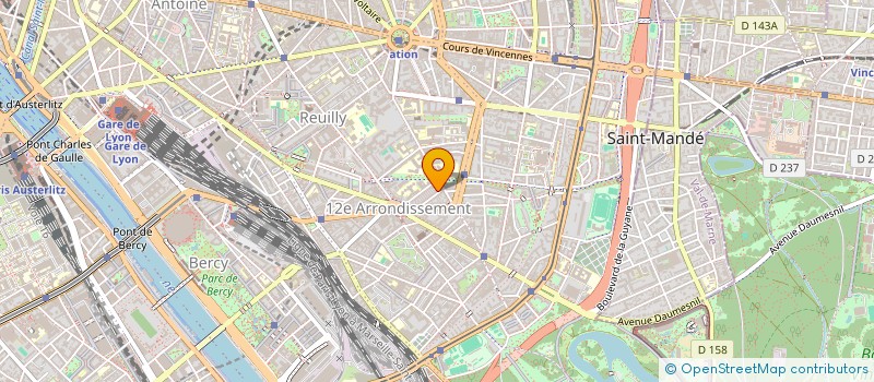 localisation de l'entreprise MONSIEUR CHARLES MONNIER  PARIS