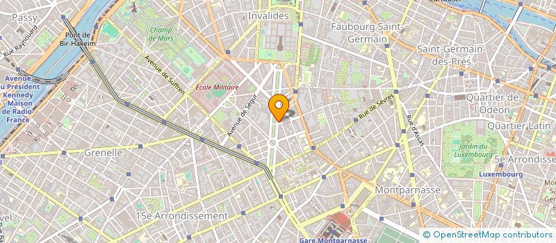 localisation de l'entreprise MONSIEUR CHARLES MONOD-BROCA  PARIS