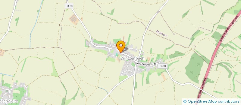 localisation de l'entreprise MONSIEUR CHARLES MOOG  WINTZENBACH