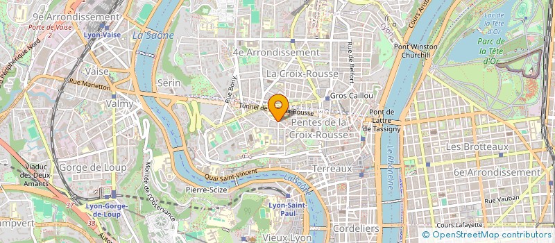 localisation de l'entreprise MONSIEUR CHARLES MOREL à LYON